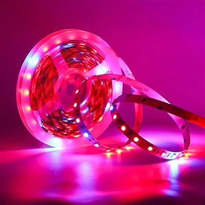 Rgb led lys med fjernbetjening