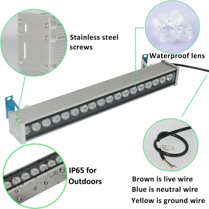 IP65 Led RGB Wall Washer Light suppliers