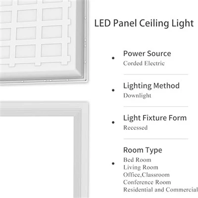 Led fladskærmslys 220-277V 6200K 15W